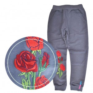 Športne hlače Rose - antracit sive