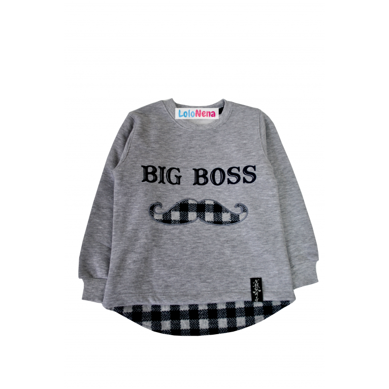 Majica Big Boss - grey